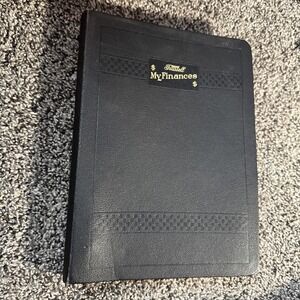 Trussell My Finances Vintage Accounting Black Copyright 1961
